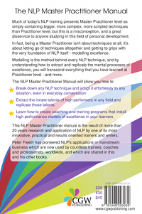 The NLP Master Practitioner Manual by Peter Freeth